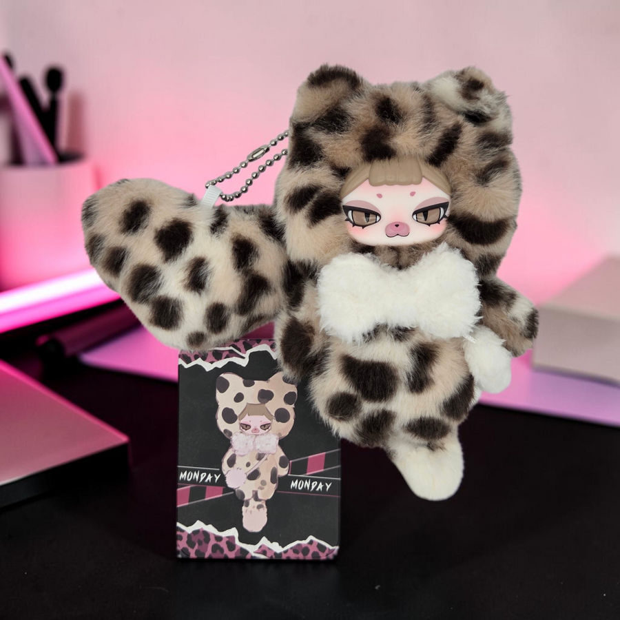 The Week Series Plush Toy Keychain Blind Box