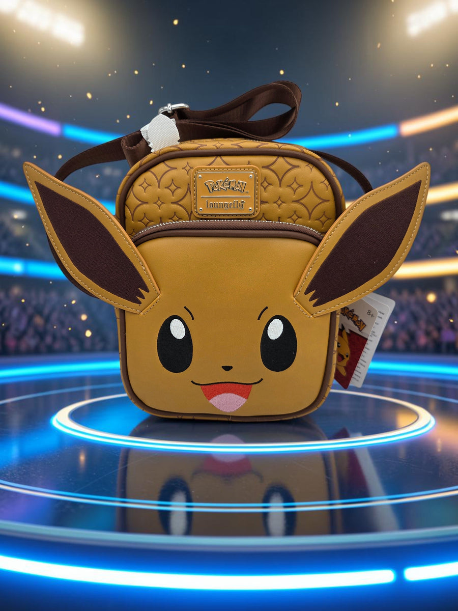 Loungefly Pokemon Eevee Character Crossbody Bag