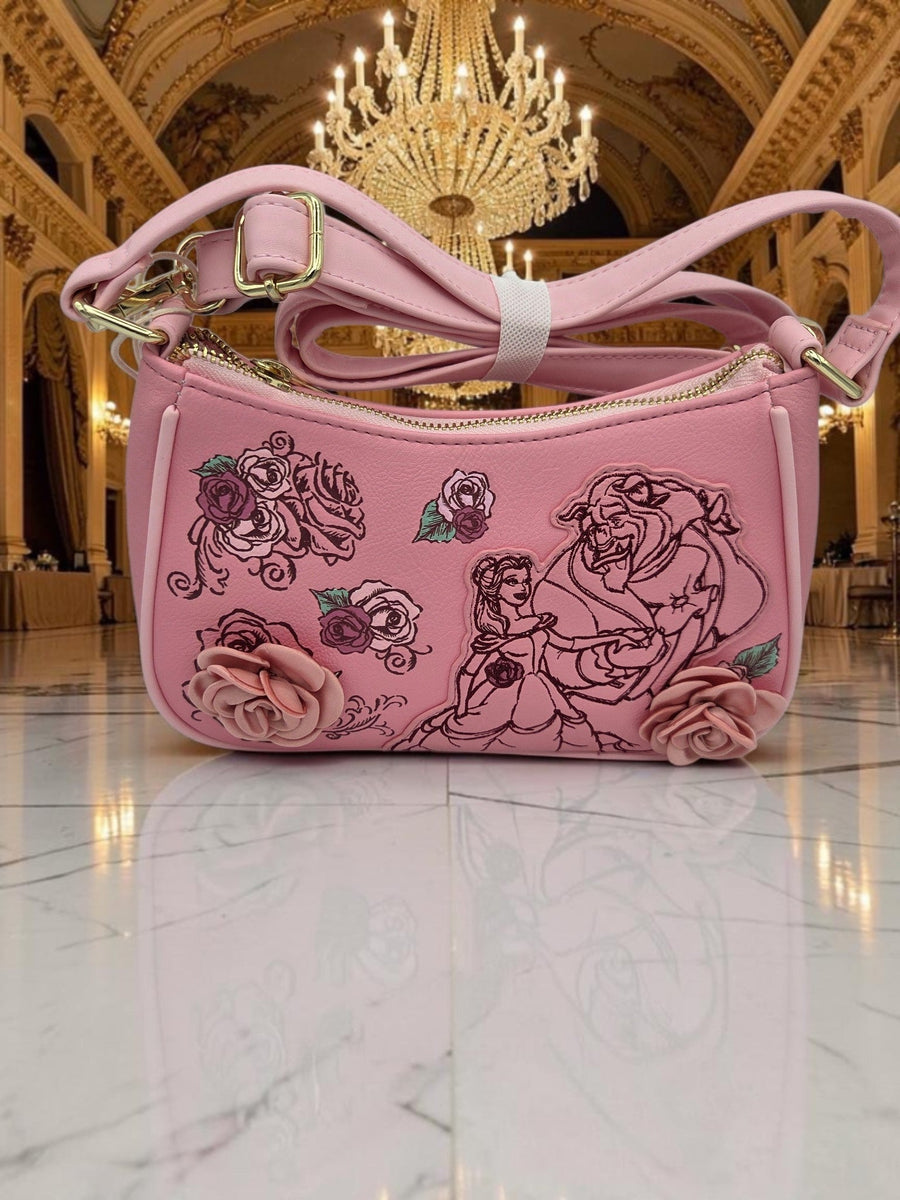 Loungefly Disney Princess Beauty and the Beast Crossbody Bag