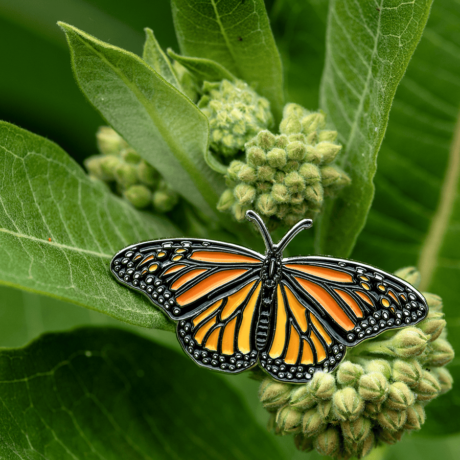 Monarch Butterfly Enamel Pin