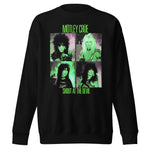 Motley Crue Green Shout Jumbo Print Sweatshirt