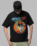 Motley Crue Smoking Allister Jumbo Print T-Shirt