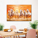 Seven Running Horses Wall Art