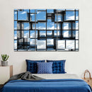 Abstract Square Mirrors Wall Art