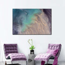 Abstract Coastal Wall Art