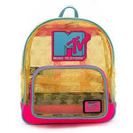 MTV Clear Neon Mini-Backpack Backpacks ToyShnip 