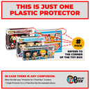 Pop Protector for 4 Pack Ariel, Jasmine, Rapunzel & Moana Glow Funko Pop