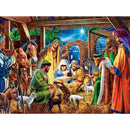 Happy Holidays - Away in a Manger 300 Piece EZ Grip Jigsaw Puzzle