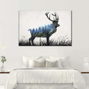 Abstract Forest Buck Wall Art