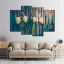 Pristine White Tulips Wall Art