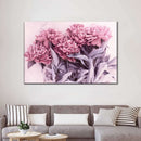 Blooming Pink Peonies Wall Art