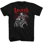 Venom Heavy Metal Marvel Comics Adult T Shirt
