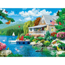 Memory Lane - Lakeside Memories 300 Piece EZ Grip Jigsaw Puzzle