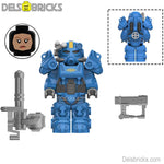 Fallout T60 Power Armor Lego Minifigures Custom video Game Toys 2-2