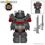 Fallout T60 Power Armor Lego Minifigures Custom video Game Toys 2-3