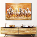 Seven Running Horses Wall Art