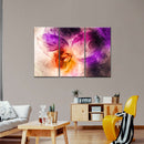 Abstract Floral Wall Art