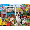 Wild & Whimsical - Dog's Country Restort 1000 Piece Jigsaw Puzzle