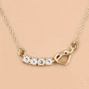 0.30 Carat Genuine Blue Topaz .925 Sterling Silver Necklace