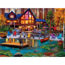 Lazy Days - Cabin in the Cove 750 Piece Jigsaw Puzzle