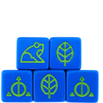 Ashes: Natural Dice 5-Pack