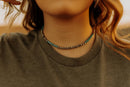 Silver and Turquoise Choker