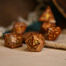 Navajo Red Jasper Stone Dice Set - Dice Around the World Collection