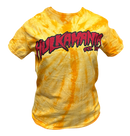 Gold Tie Dye Hulkamania Adult T-Shirt