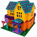 Family Home House Building Model Kit Wooden 3D Puzzle