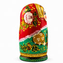 5 Girls with Basket Flowers Nesting Dolls  6.5 Inches