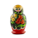 Set of 5 Wooden Nesting Dolls  3.5 Inches