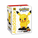【New】Keeppley X Pokemon Qman Building Blocks Sets Interactive Toy Kouhigh Toys Pikachu 