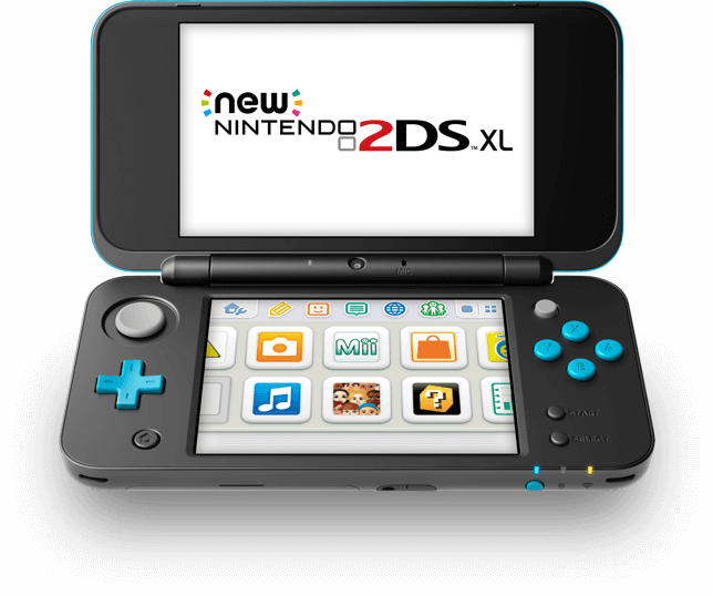 New Nintendo 2DS XL Blue (Nintendo 3DS)