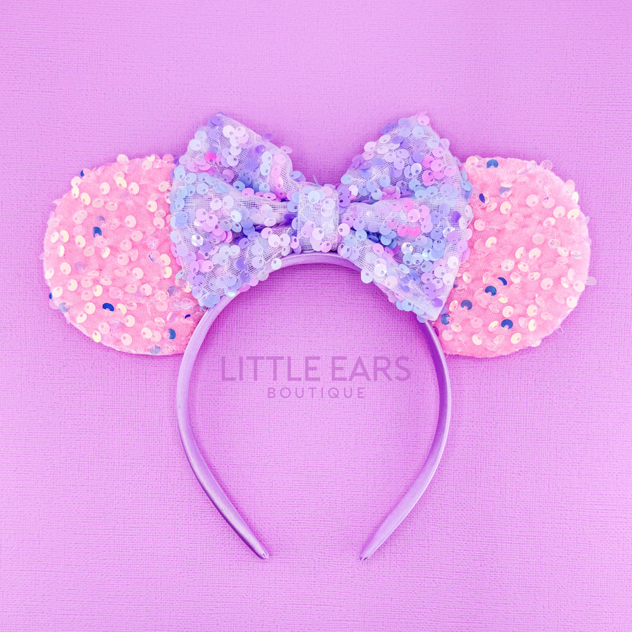 Pink & Purple Sequin Ears