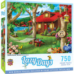 Lazy Days - Lakeside Retreat 750 Piece Jigsaw Puzzle