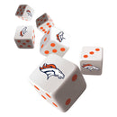 Denver Broncos Dice Set