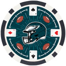 Philadelphia Eagles 100 Piece Poker Chips