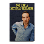 Nicolas Cage "National Treasure" Card