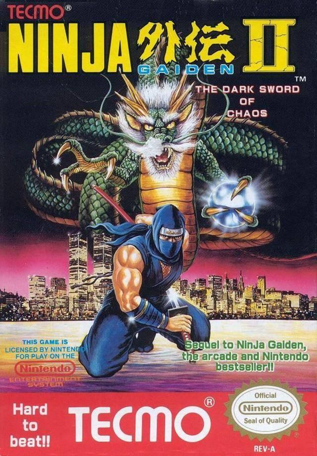 Ninja Gaiden II The Dark Sword of Chaos (Nintendo NES)