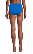 Lands End High Waisted High Leg Bikini Bottoms, Size 8