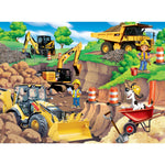 CAT - Day at the Quarry 60 Piece Jigsaw Puzzle