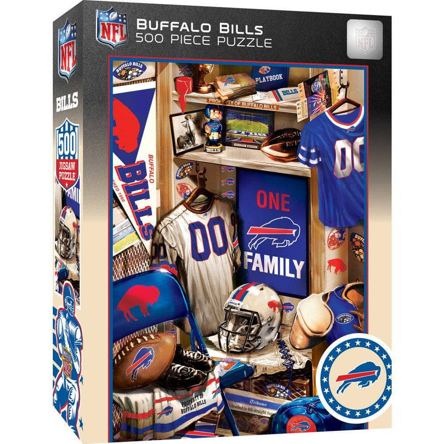 Buffalo Bills - Locker Room 500 Piece Jigsaw Puzzle