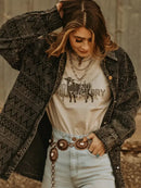 No Guts No Glory Western Graphic Tee