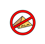 "No MLMs" Vinyl Sticker sticker The Roving House 