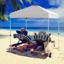 73 Inch Adjustable Massage Table with Backrest & Footrest