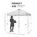 6.6 x 6.6 Feet Outdoor Pop