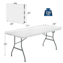 Portable Folding Camping Table with Carrying Handle