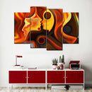 Abstract Love Wall Art