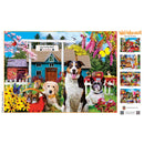 Wild & Whimsical - Dog's Country Restort 1000 Piece Jigsaw Puzzle