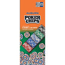 Auburn Tigers 100 Piece Poker Chips